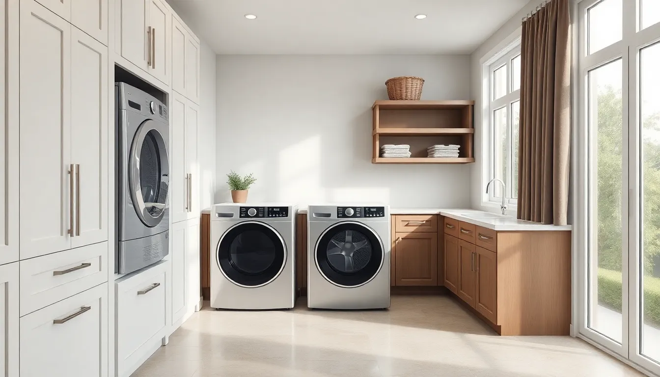 47 Brilliant Laundry Room Ideas to Transform Your Space (Budget-Friendly & Luxury) 14 47 Brilliant Laundry Room Ideas to Transform Your Space (Budget-Friendly & Luxury) 13