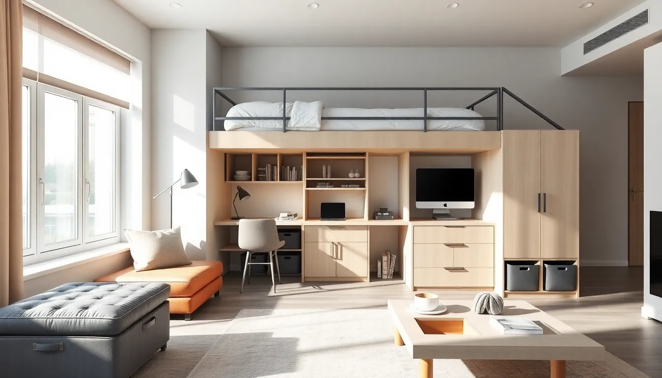 27 Genius Living Room Bedroom Combo Ideas That Actually Work in Small Spaces 14 27 Genius Living Room Bedroom Combo Ideas That Actually Work in Small Spaces 13
