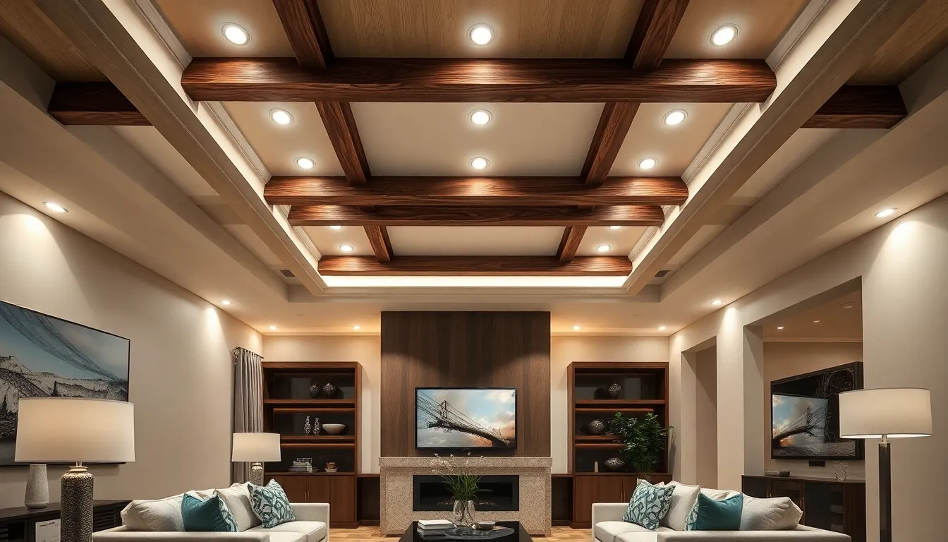 27 Stunning Living Room Ceiling Lighting Ideas to Transform Your Space in 2025 14 27 Stunning Living Room Ceiling Lighting Ideas to Transform Your Space in 2025 13
