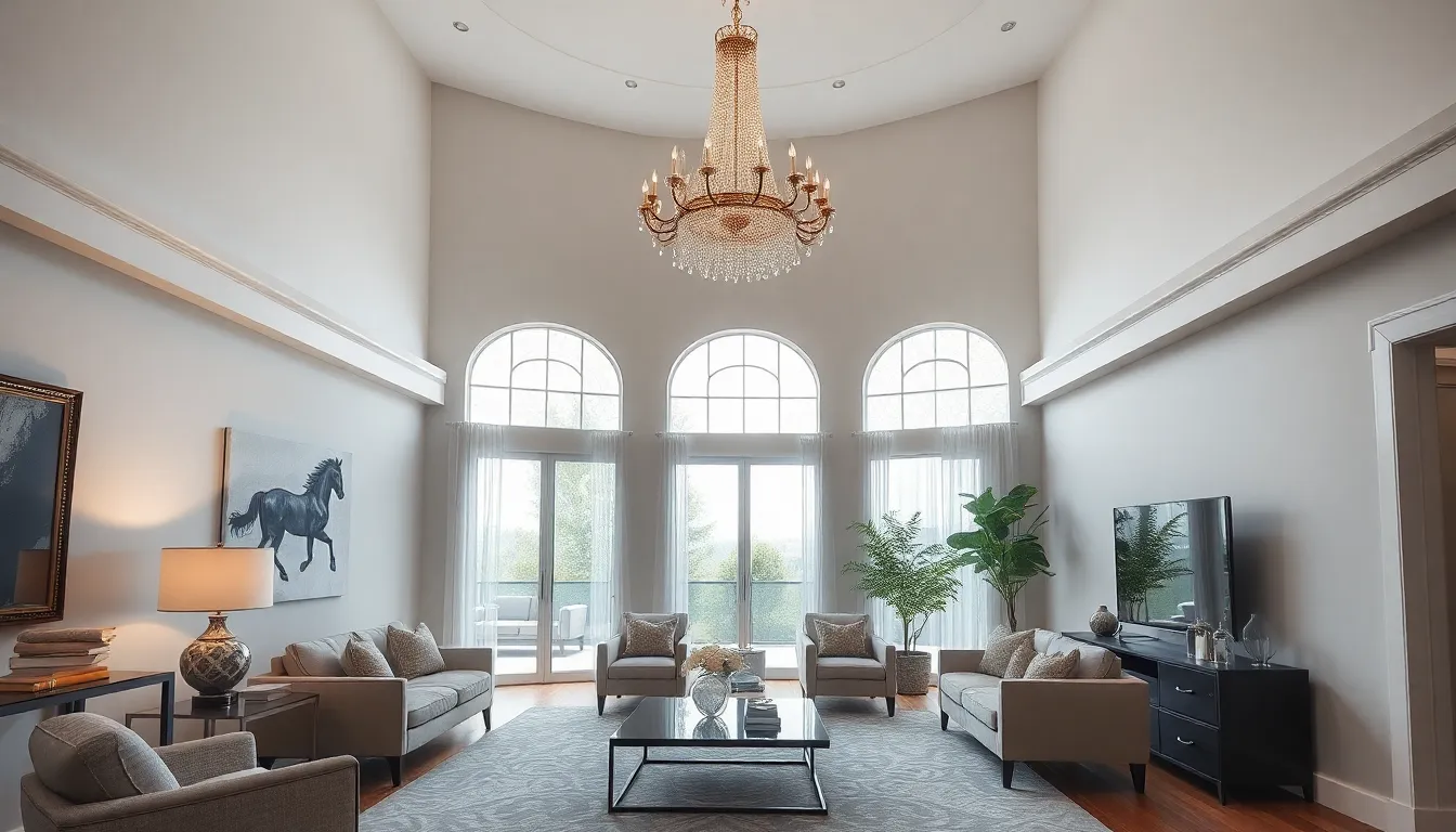 27 Stunning Living Room Chandelier Ideas to Transform Your Space in 2025 14 27 Stunning Living Room Chandelier Ideas to Transform Your Space in 2025 13
