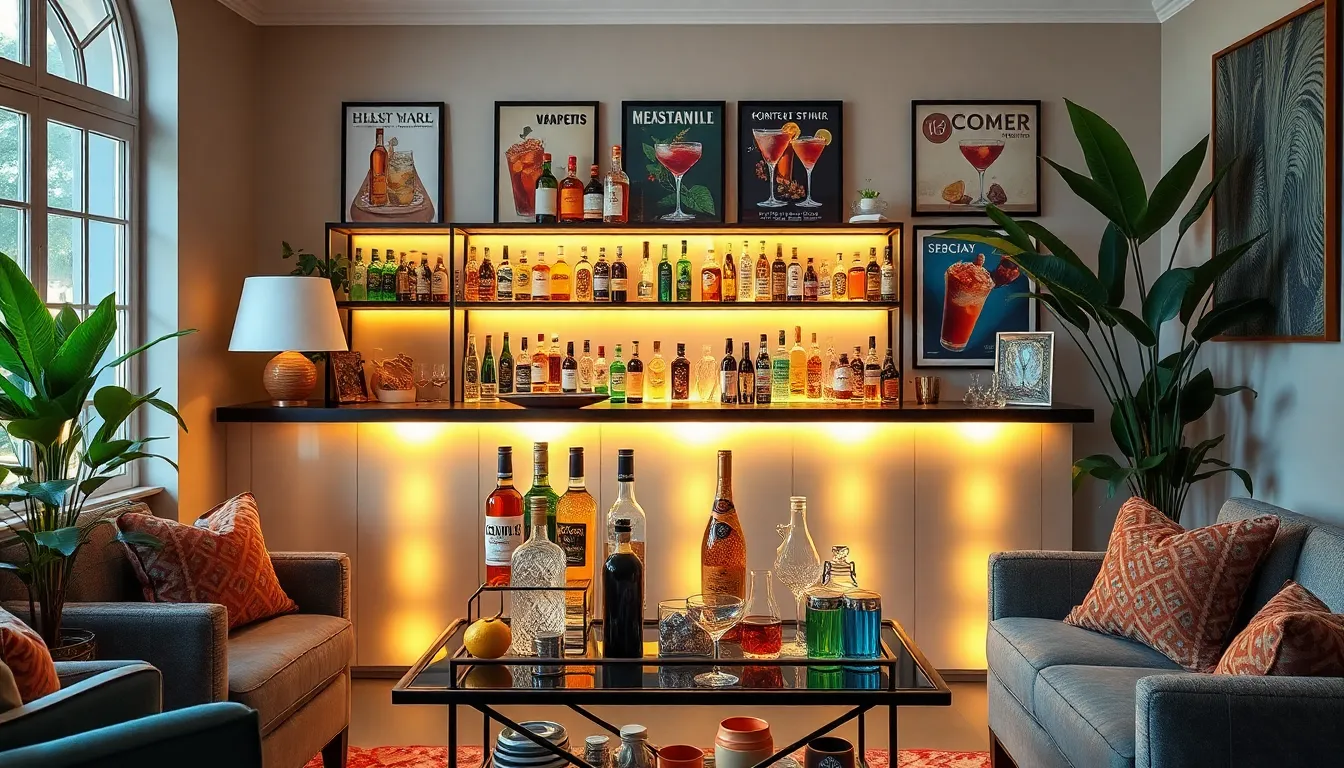 25 Stunning Bar Ideas for Living Room That Will Transform Your Space 16 25 Stunning Bar Ideas for Living Room That Will Transform Your Space 15
