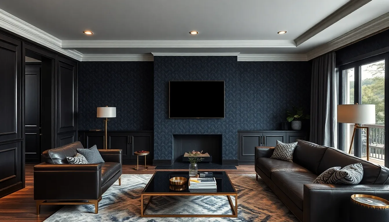 30+ Dark Living Room Ideas That Will Transform Your Space in 2025 16 30+ Dark Living Room Ideas That Will Transform Your Space in 2025 15
