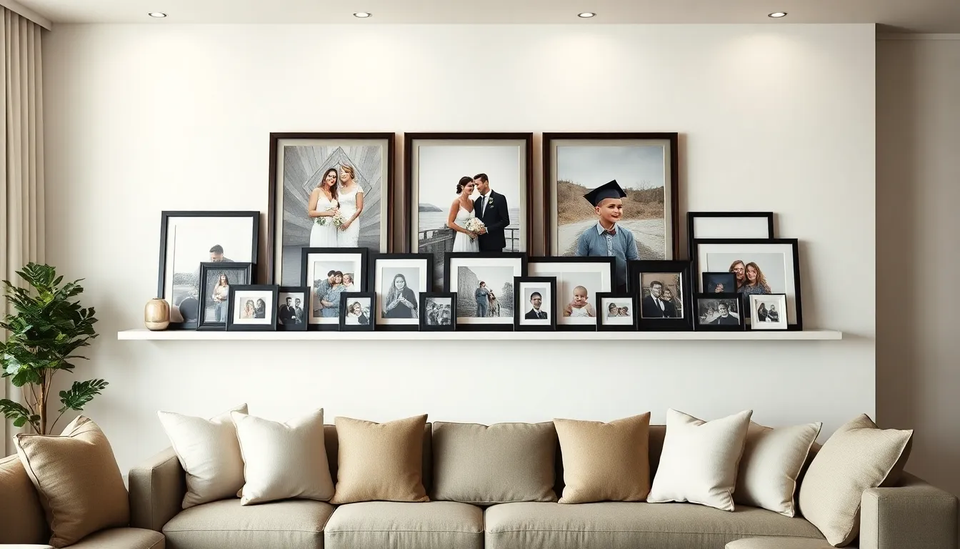 27 Family Picture Wall Ideas for Living Room That Transform Your Space 16 27 Family Picture Wall Ideas for Living Room That Transform Your Space 15