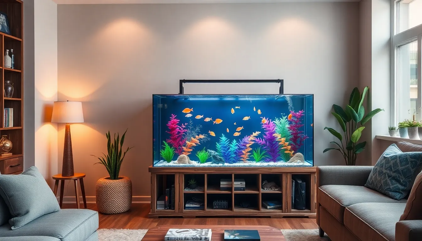 27 Stunning Fish Tank Ideas for Living Room That Will Transform Your Space 16 27 Stunning Fish Tank Ideas for Living Room That Will Transform Your Space 15