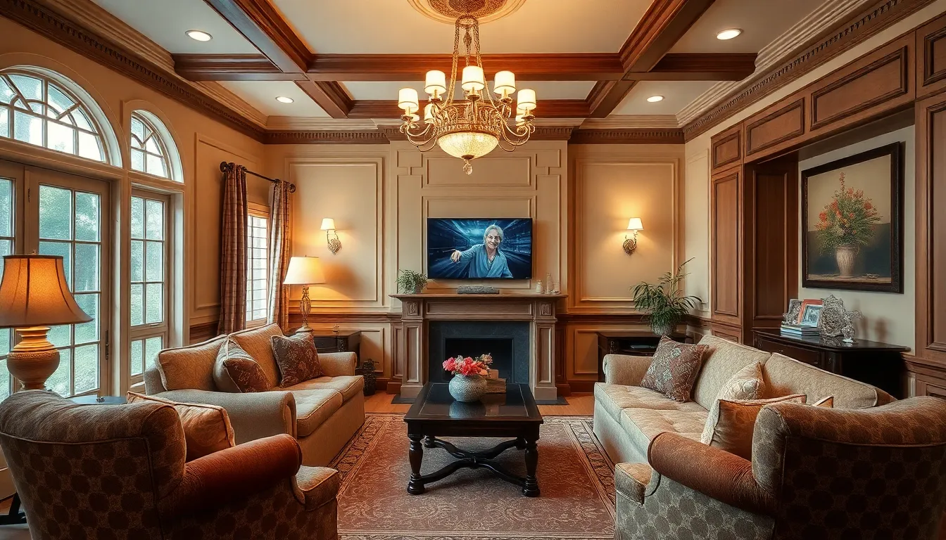 Traditional Living Room Ideas: Create Your Dream Elegant & Timeless Space 16 Traditional Living Room Ideas: Create Your Dream Elegant & Timeless Space 15