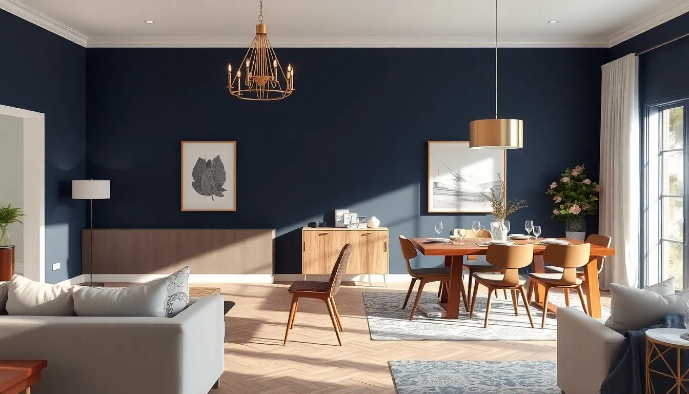 12 Creative Ideas to Separate Dining Room From Living Room Without Walls 16 12 Creative Ideas to Separate Dining Room From Living Room Without Walls 15