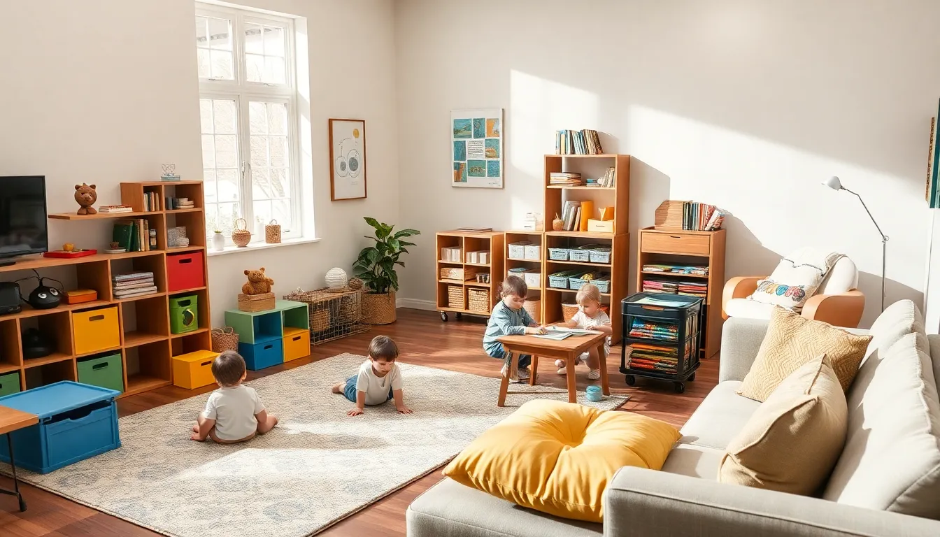25 Creative Kids Play Area Ideas for Your Living Room (Small Spaces Too!) 16 25 Creative Kids Play Area Ideas for Your Living Room (Small Spaces Too!) 15