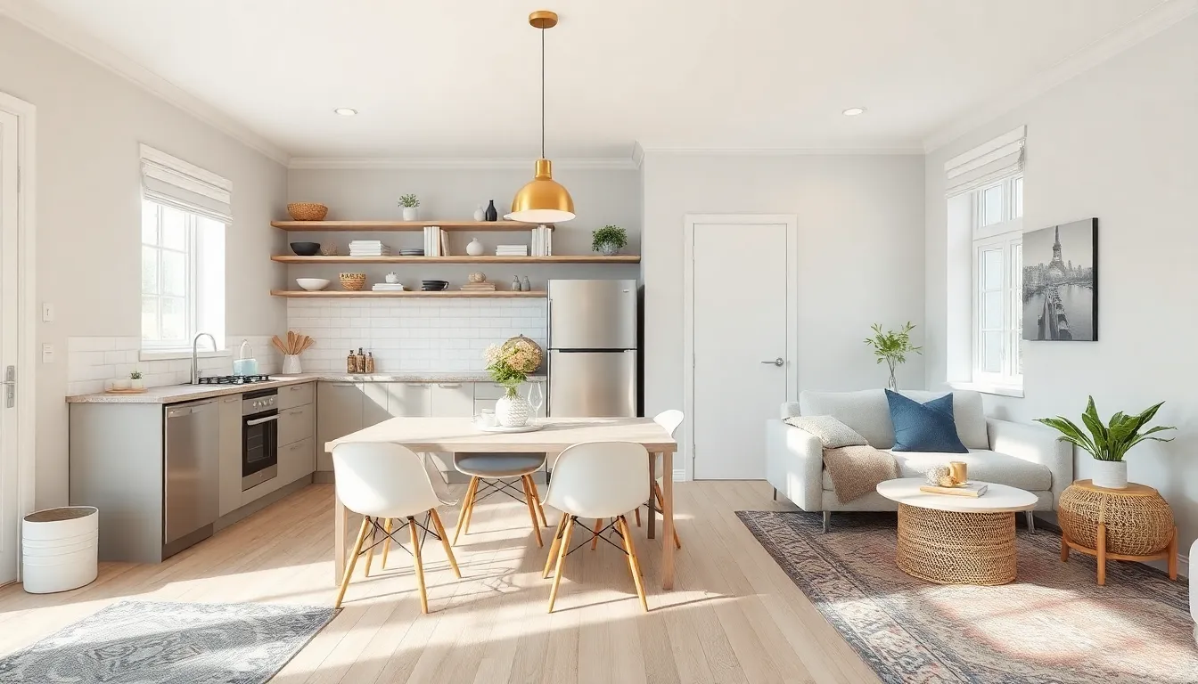 25 Kitchen Living Room Ideas That'll Transform Your Open Floor Plan 16 25 Kitchen Living Room Ideas That'll Transform Your Open Floor Plan 15