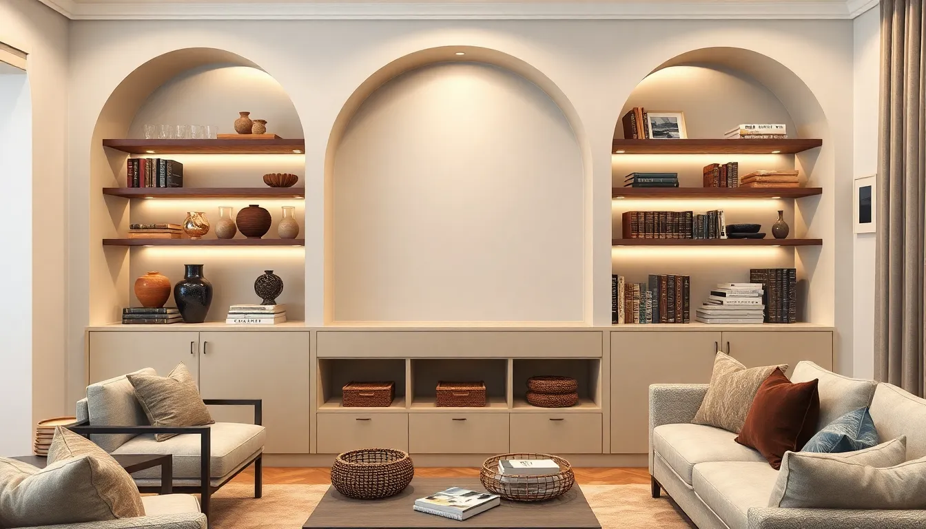 25 Stunning Living Room Arch Wall Decor Ideas That Transform Your Space 16 25 Stunning Living Room Arch Wall Decor Ideas That Transform Your Space 15