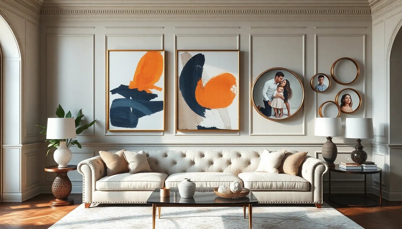 25 Stunning Living Room Frame Ideas That Will Transform Your Walls in 2025 16 25 Stunning Living Room Frame Ideas That Will Transform Your Walls in 2025 15