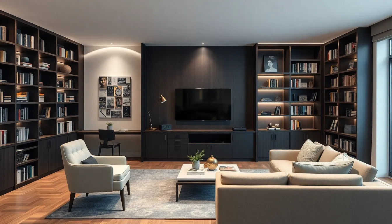 27 Stunning Living Room TV Wall Ideas That Transform Any Space (2025 Guide) 16 27 Stunning Living Room TV Wall Ideas That Transform Any Space (2025 Guide) 15