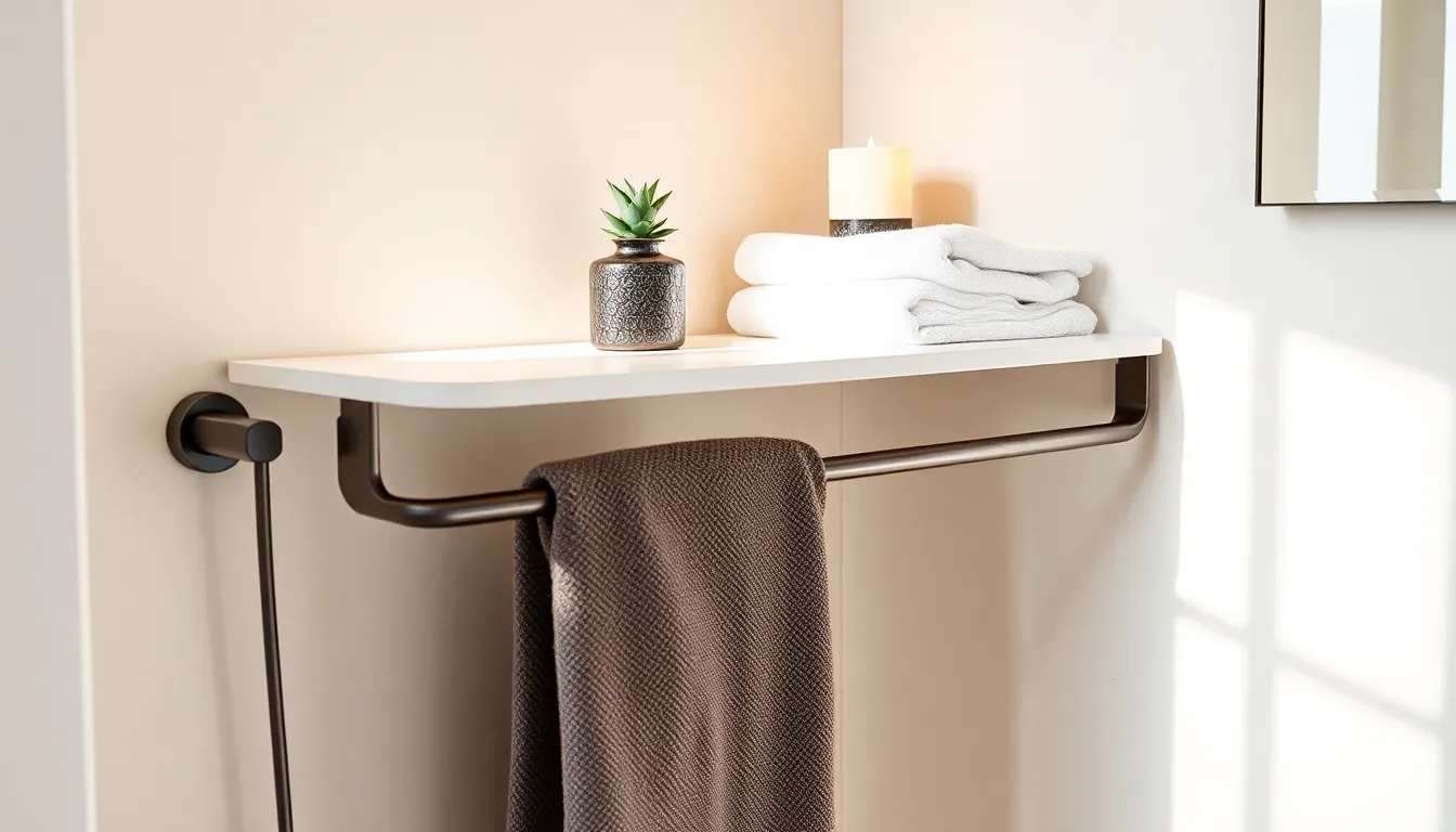 15 Genius Small Bathroom Shelf Ideas That Maximize Every Inch of Space 15