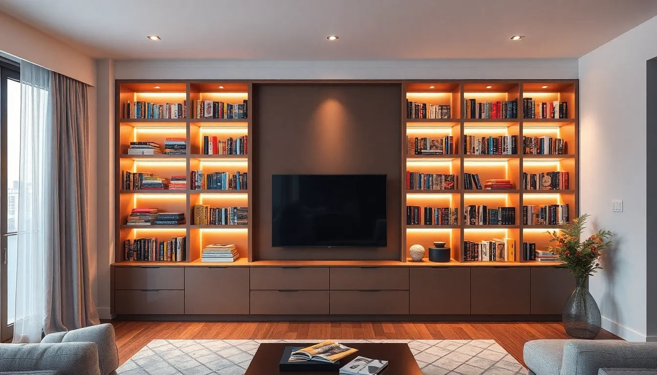 25 Stunning Built-In Bookcase Ideas for Living Room That'll Transform Your Space 18 25 Stunning Built-In Bookcase Ideas for Living Room That'll Transform Your Space 17