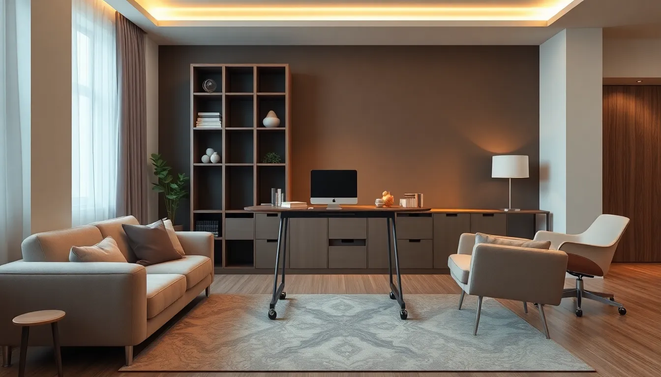 25 Genius Desk in Living Room Ideas That Actually Look Stylish (2025) 18 25 Genius Desk in Living Room Ideas That Actually Look Stylish (2025) 17