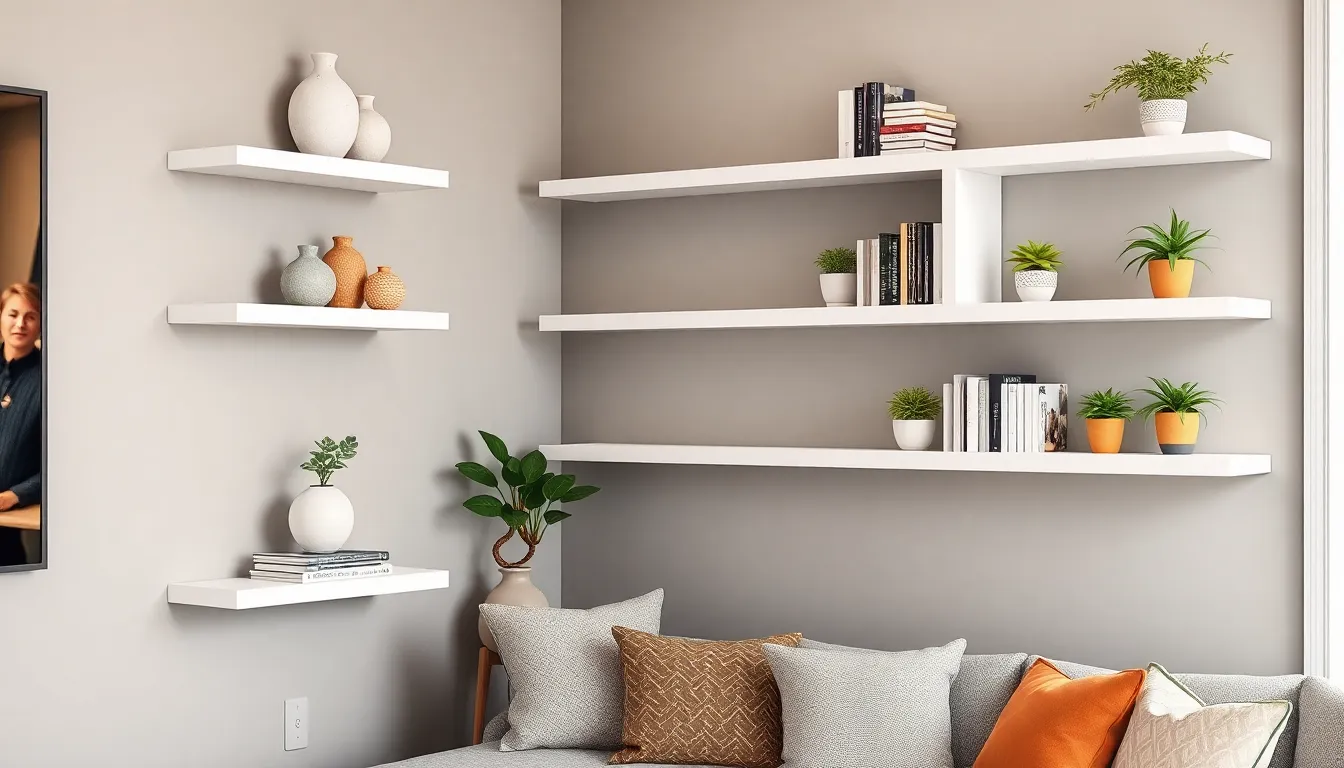 25 Creative Floating Shelf Ideas for Your Living Room (Transform Any Space!) 18 25 Creative Floating Shelf Ideas for Your Living Room (Transform Any Space!) 17
