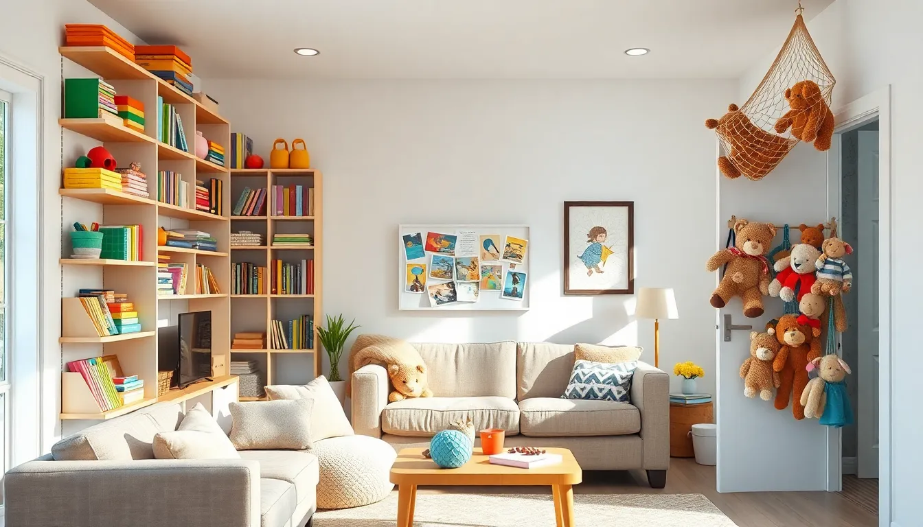 25 Creative Kids Play Area Ideas for Your Living Room (Small Spaces Too!) 18 25 Creative Kids Play Area Ideas for Your Living Room (Small Spaces Too!) 17