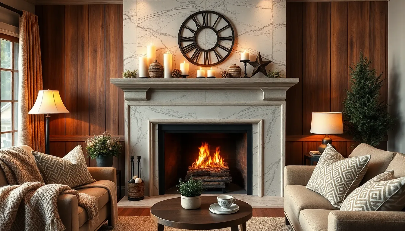25 Stunning Living Room Fireplace Ideas to Transform Your Space in 2025 17