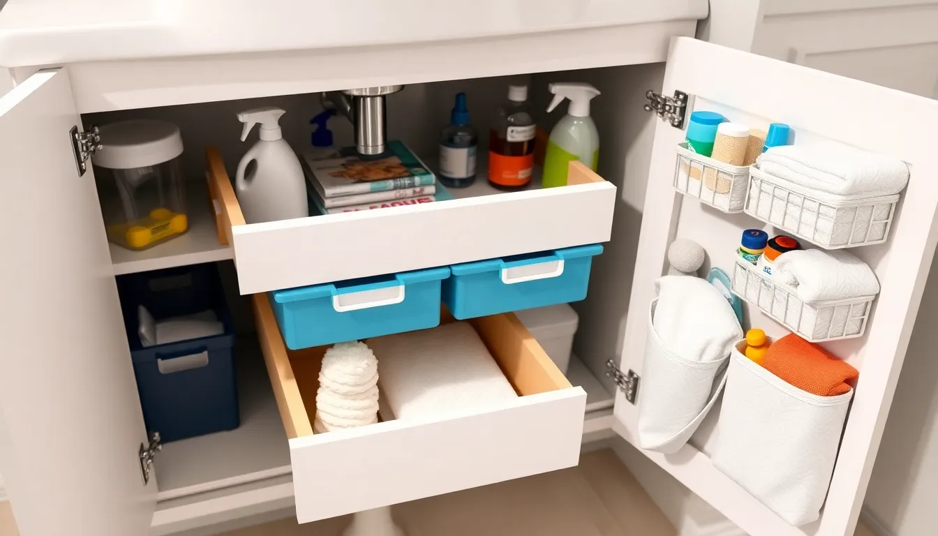 15 Clever Bathroom Sink Organization Ideas That Actually Work (Small Spaces Too!) 2 15 Clever Bathroom Sink Organization Ideas That Actually Work (Small Spaces Too!) 1