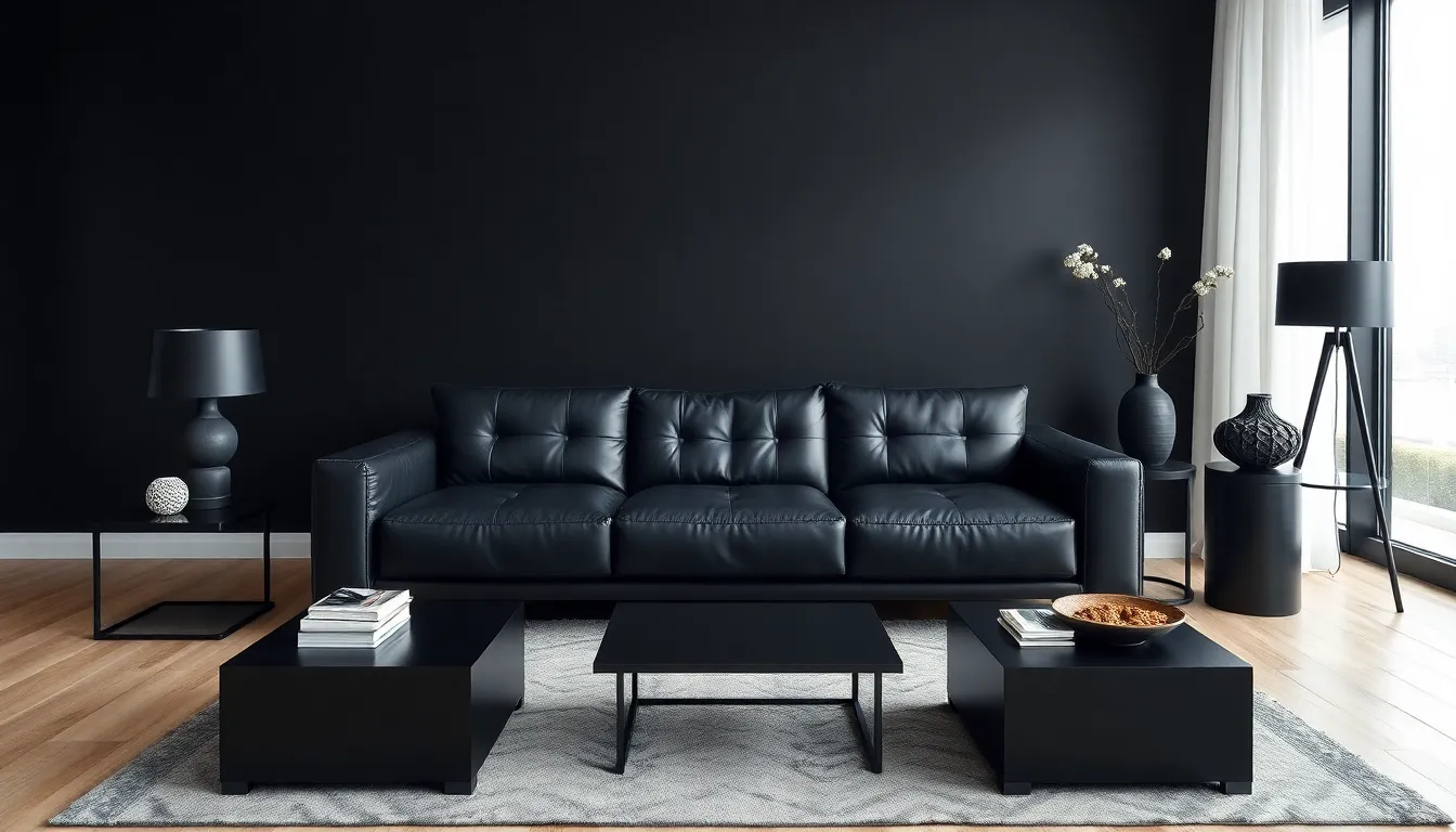 27 Stunning Black Living Room Ideas That Will Transform Your Space in 2025 2 27 Stunning Black Living Room Ideas That Will Transform Your Space in 2025 1