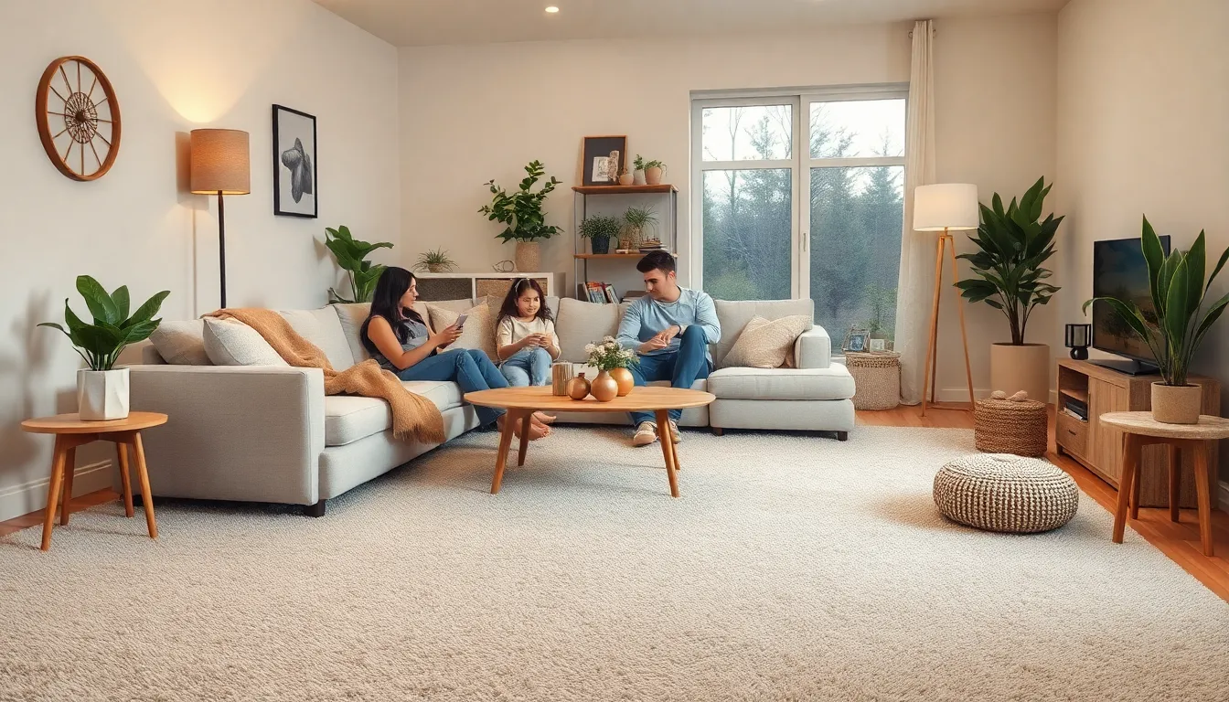 15 Best Carpet Ideas for Living Room That Will Transform Your Space in 2025 2 15 Best Carpet Ideas for Living Room That Will Transform Your Space in 2025 1