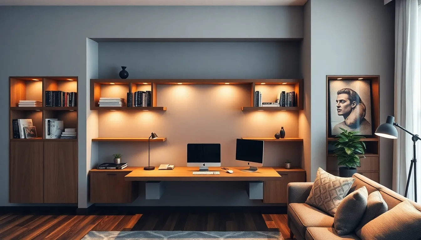 25 Genius Desk in Living Room Ideas That Actually Look Stylish (2025) 2 25 Genius Desk in Living Room Ideas That Actually Look Stylish (2025) 1