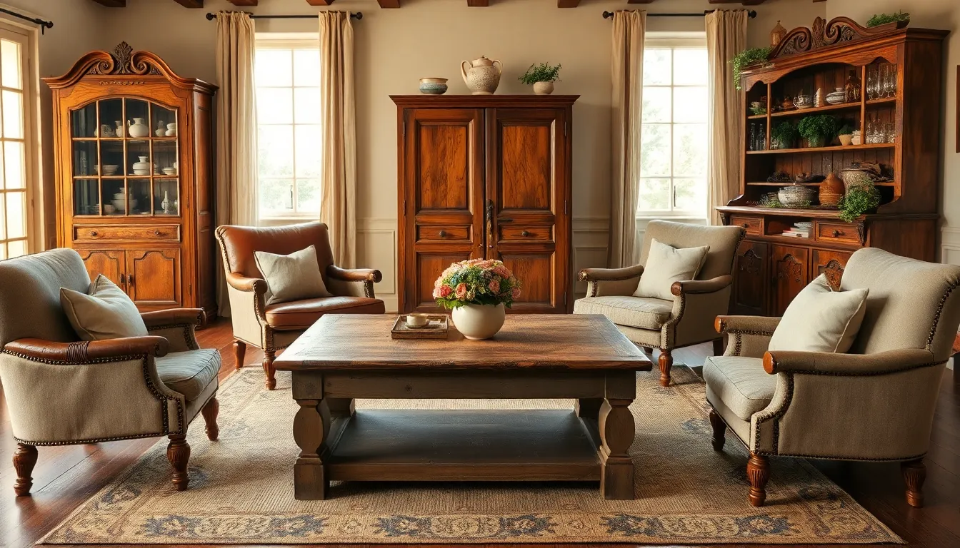 25 French Country Living Room Ideas That Bring Rustic Elegance to Your Home 2 25 French Country Living Room Ideas That Bring Rustic Elegance to Your Home 1