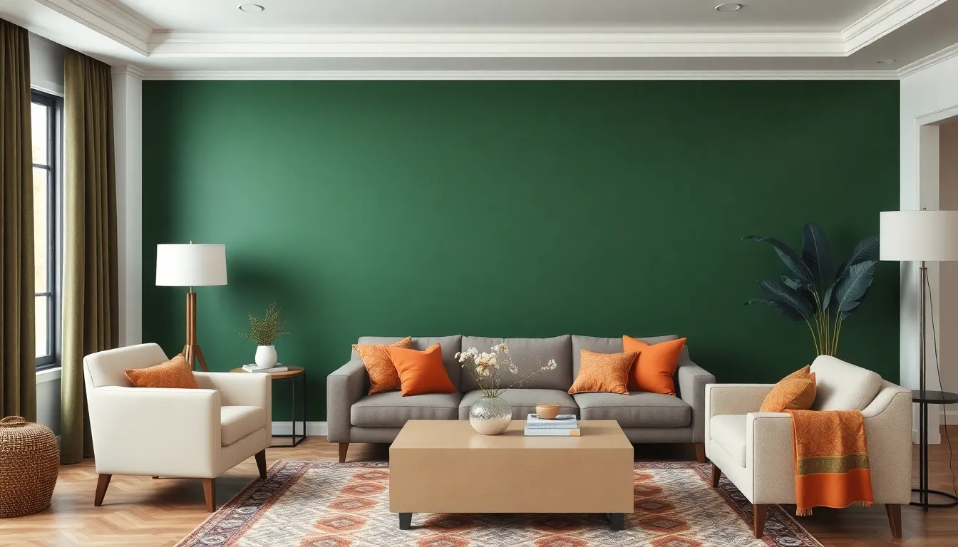 27 Stunning Green Paint Ideas for Living Room Walls That Transform Any Space 2 27 Stunning Green Paint Ideas for Living Room Walls That Transform Any Space 1
