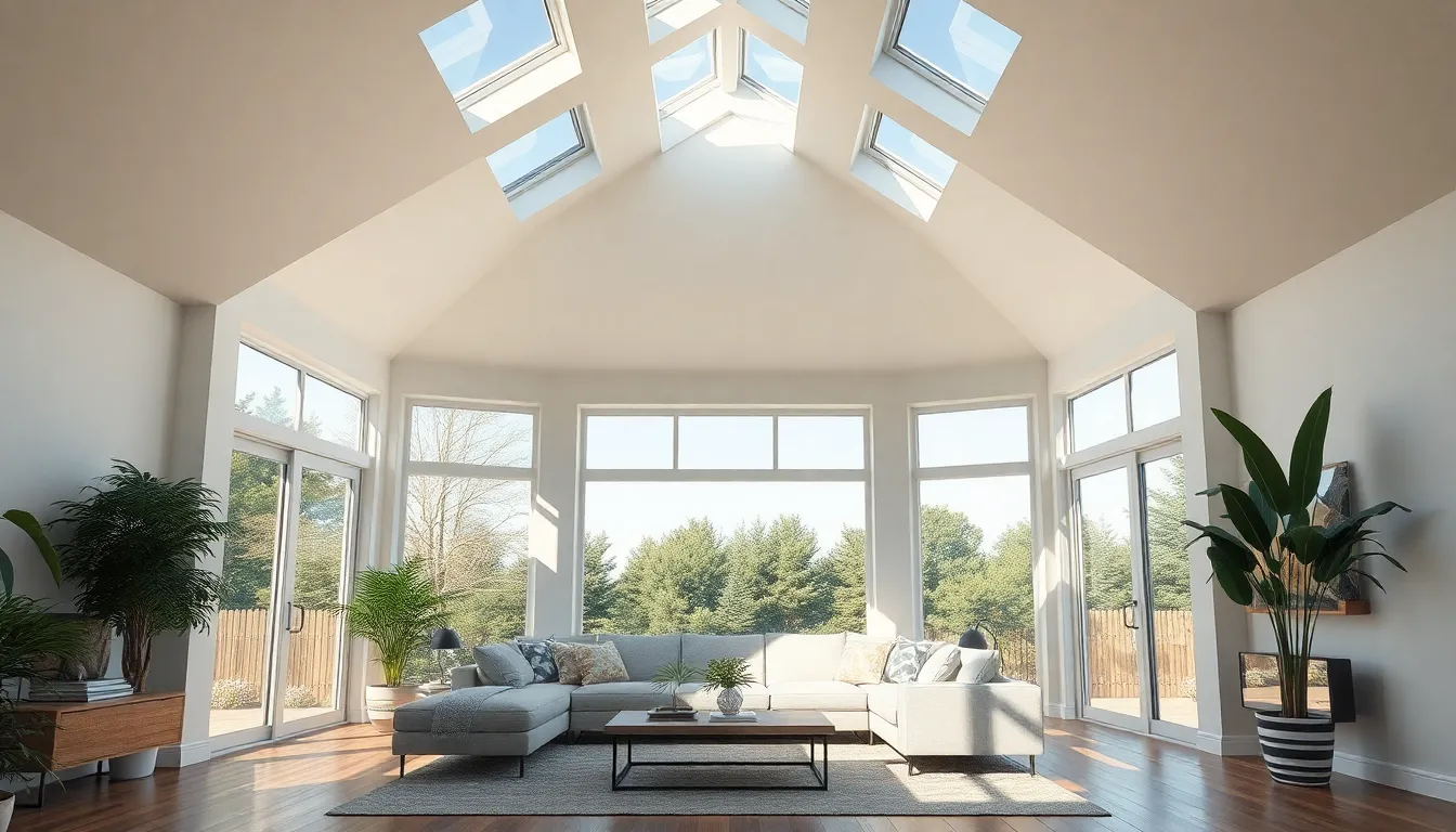 15 Stunning Half Vaulted Ceiling Living Room Ideas That Maximize Space & Style 2 15 Stunning Half Vaulted Ceiling Living Room Ideas That Maximize Space & Style 1