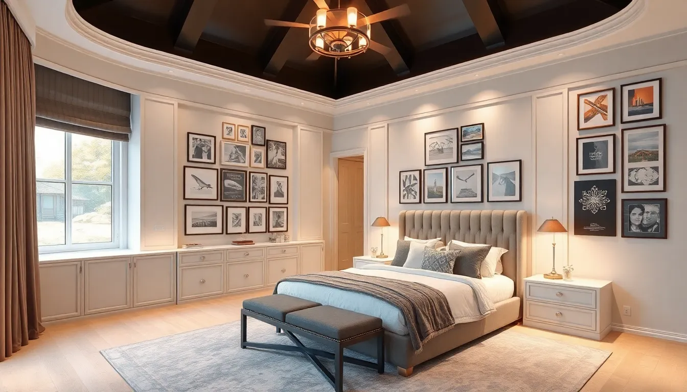 27 High Ceiling Bedroom Ideas That Transform Your Space Into a Cozy Retreat 1