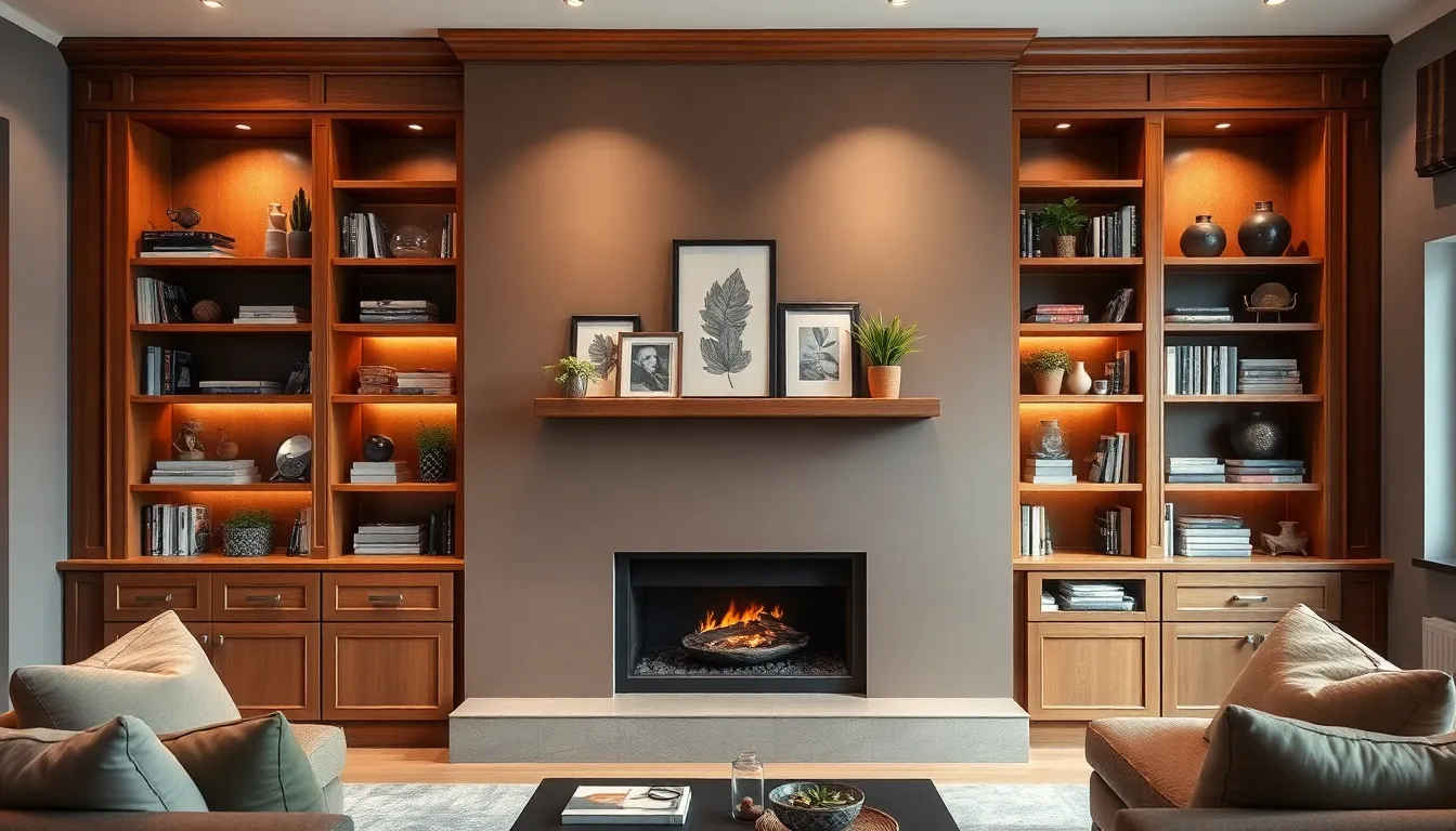 25 Stunning Ideas for Chimney Breast Living Room Design & Decor 1