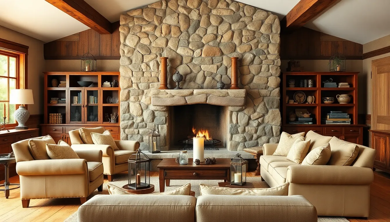 35 Country Living Room Ideas to Create Your Perfect Cozy Farmhouse Retreat 2 35 Country Living Room Ideas to Create Your Perfect Cozy Farmhouse Retreat 1
