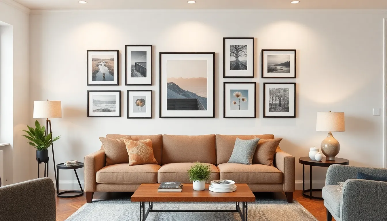 15 Creative Ideas for Hanging Pictures in Living Room That Transform Your Space 2 15 Creative Ideas for Hanging Pictures in Living Room That Transform Your Space 1