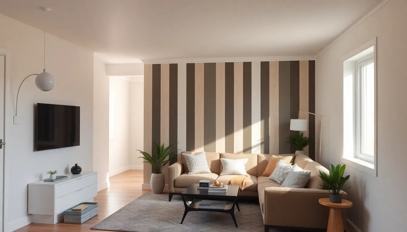 17 Brilliant Ideas for Painting a Small Living Room That Make It Look Bigger 2 17 Brilliant Ideas for Painting a Small Living Room That Make It Look Bigger 1