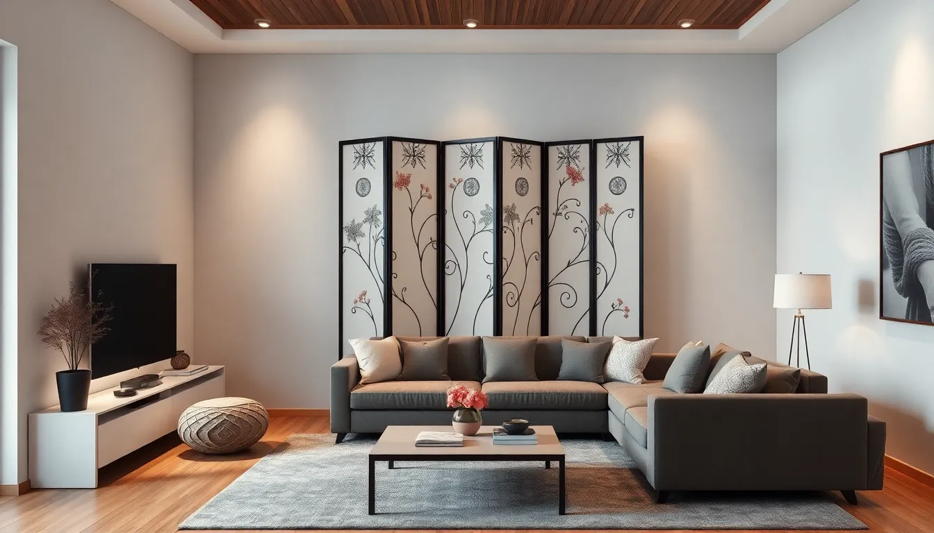 25+ Creative Living Room Partition Ideas That Actually Work (2025 Guide) 2 25+ Creative Living Room Partition Ideas That Actually Work (2025 Guide) 1