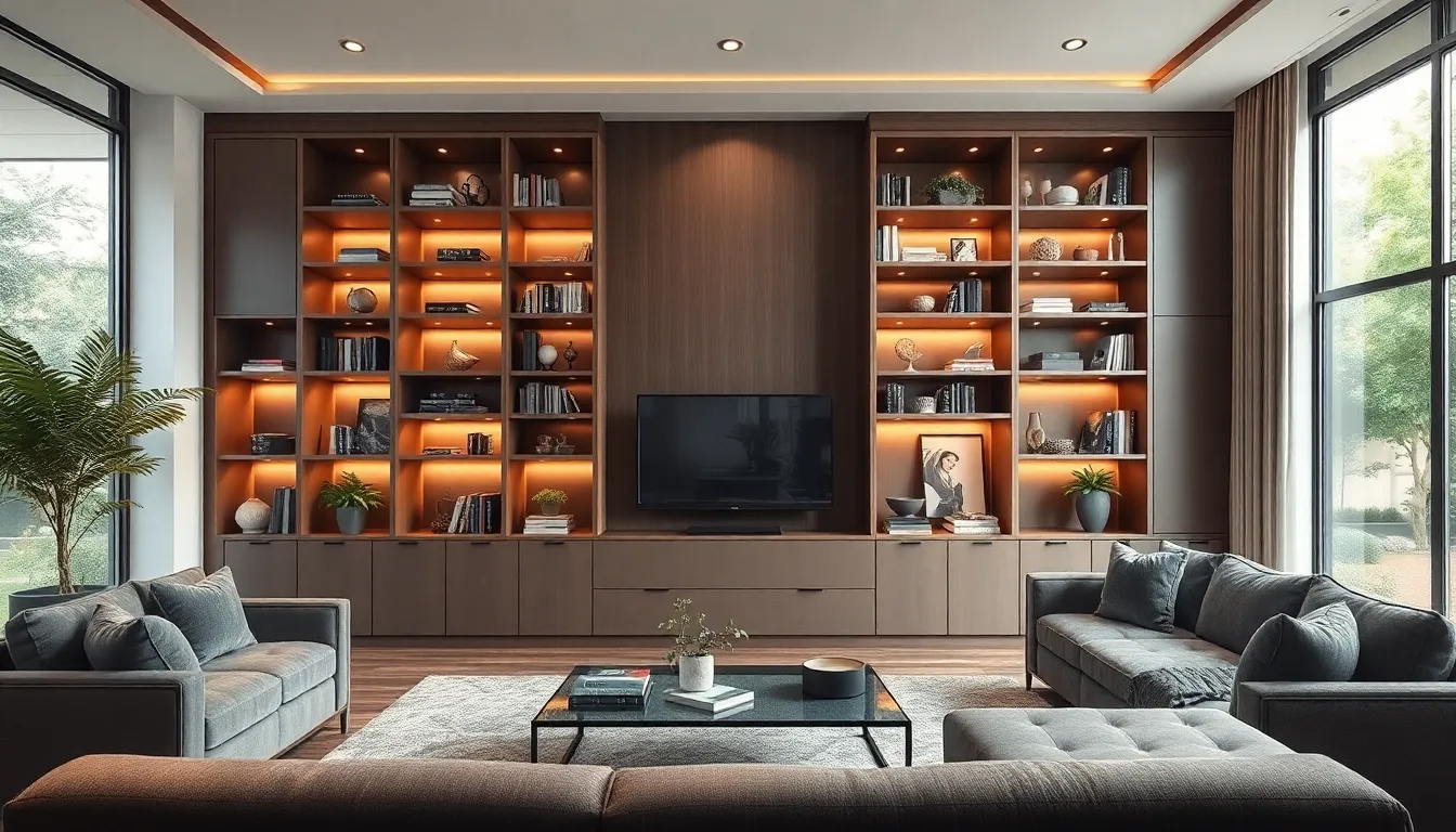 25 Creative Living Room Shelf Ideas That Transform Any Space (2025 Guide) 2 25 Creative Living Room Shelf Ideas That Transform Any Space (2025 Guide) 1