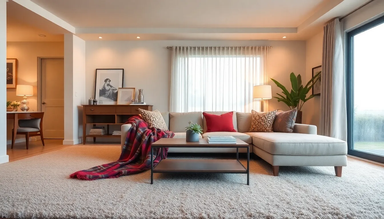 27 Stunning Living Room Carpet Ideas to Transform Your Space in 2025 2 27 Stunning Living Room Carpet Ideas to Transform Your Space in 2025 1