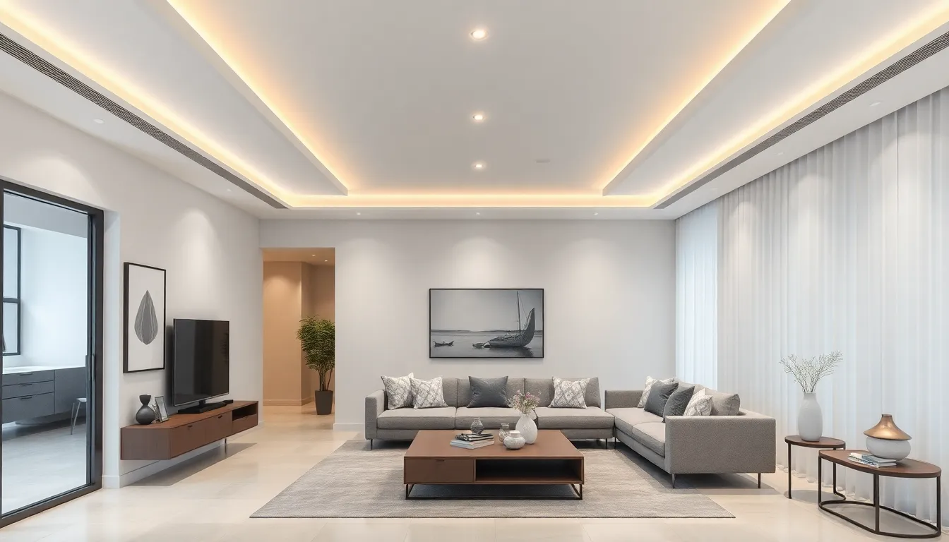 27 Stunning Living Room Ceiling Lighting Ideas to Transform Your Space in 2025 2 27 Stunning Living Room Ceiling Lighting Ideas to Transform Your Space in 2025 1