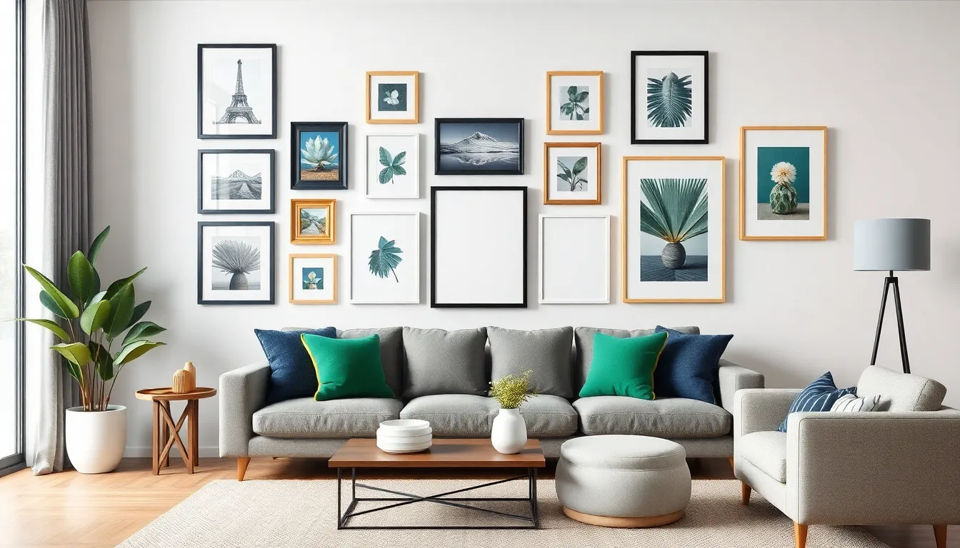 25 Stunning Living Room Frame Ideas That Will Transform Your Walls in 2025 2 25 Stunning Living Room Frame Ideas That Will Transform Your Walls in 2025 1