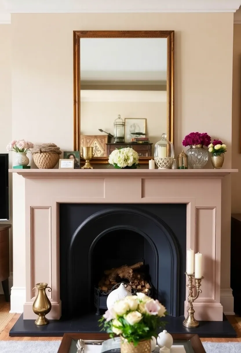 25+ Creative Ideas for Chimney Breast Living Room Design - 6. Install a Mantelpiece