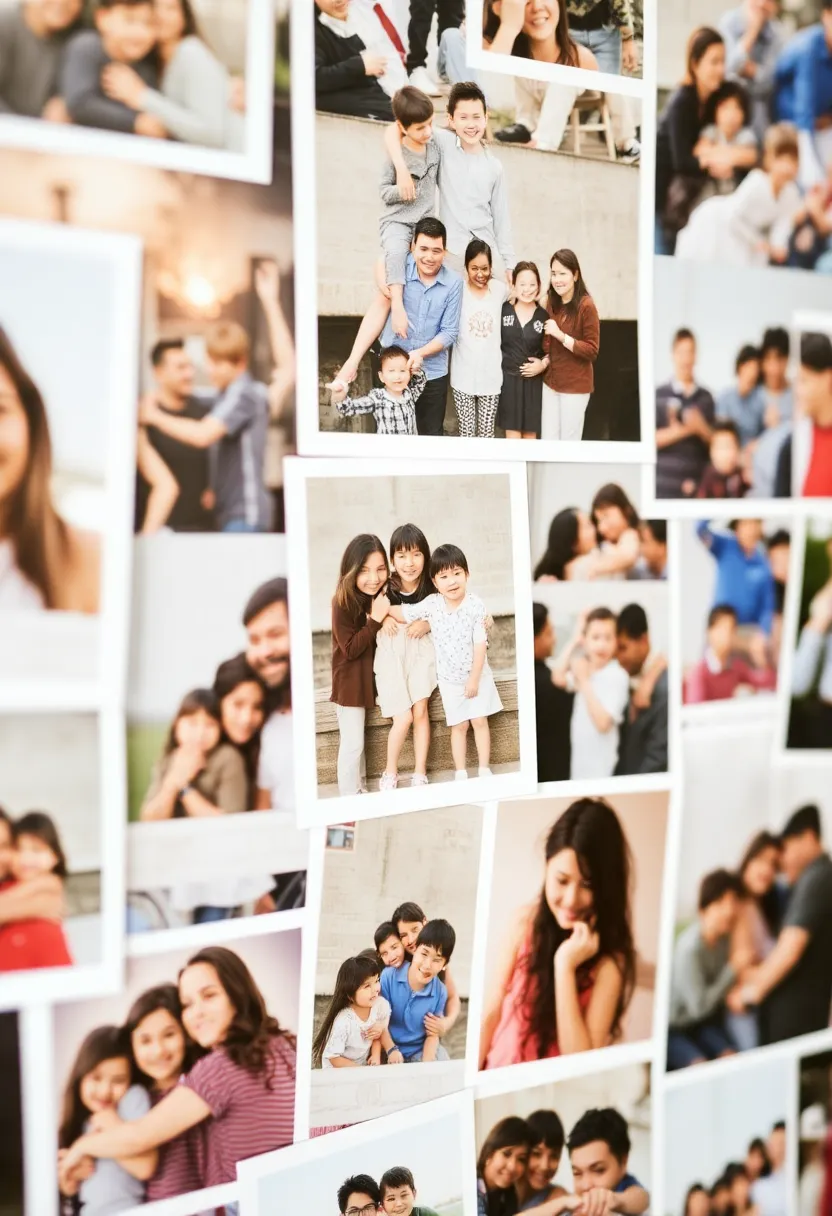 25+ Family Picture Wall Ideas for Living Room Memories - 1. Collage of Candid Moments