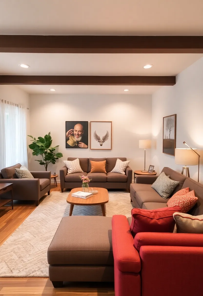 25+ Indian Living Room Ideas Full of Color and Culture - 21. Thoughtful Arrangements