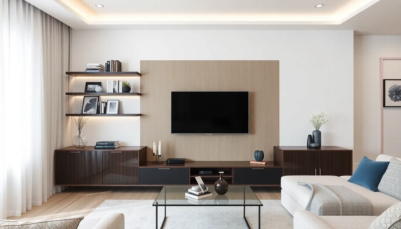 25+ Living Room TV Wall Ideas That Combine Function and Style