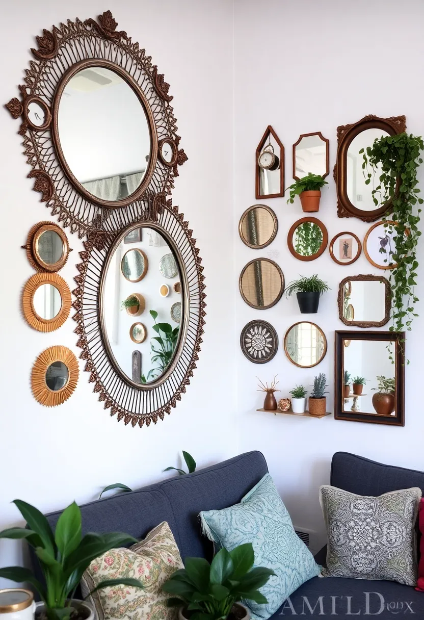 25+ Space-Saving Ideas to Decorate a Small Living Room with Style - 5. Use Mirrors to Create Depth