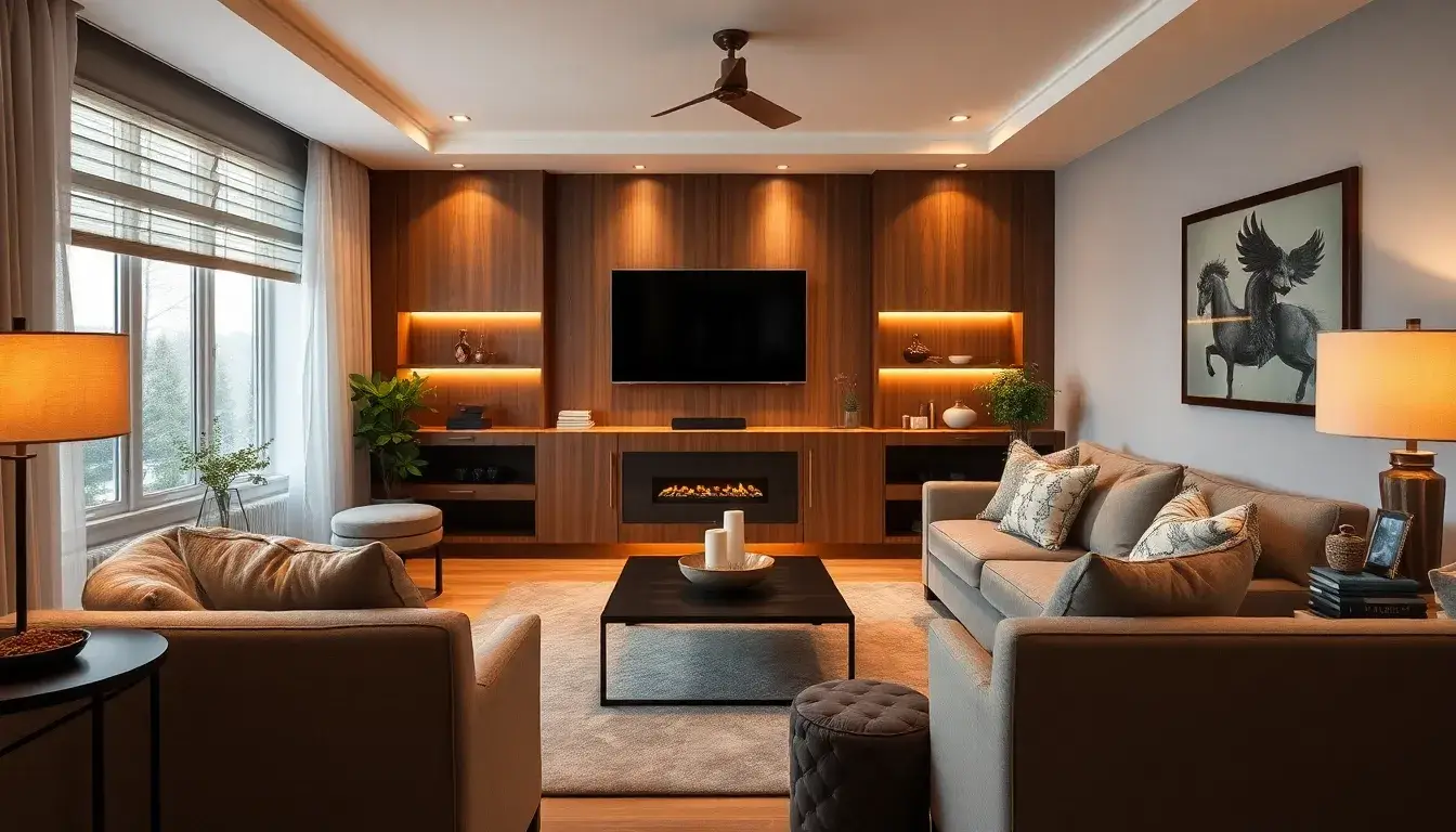 30+ Clever Ideas to Hide Your TV in the Living Room Seamlessly