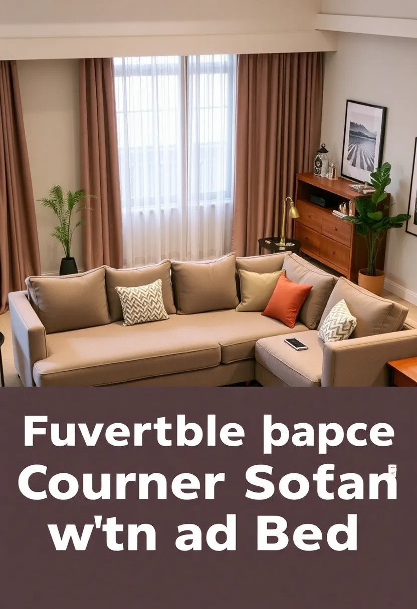 30+ Cozy Corner Sofa Ideas for Every Type of Living Room - 15. Multi-Functional Pieces