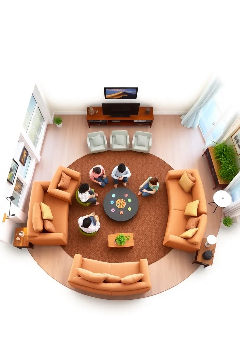 30+ Cozy and Functional Family Living Room Ideas for All Ages - 6. Family-Centric Layouts