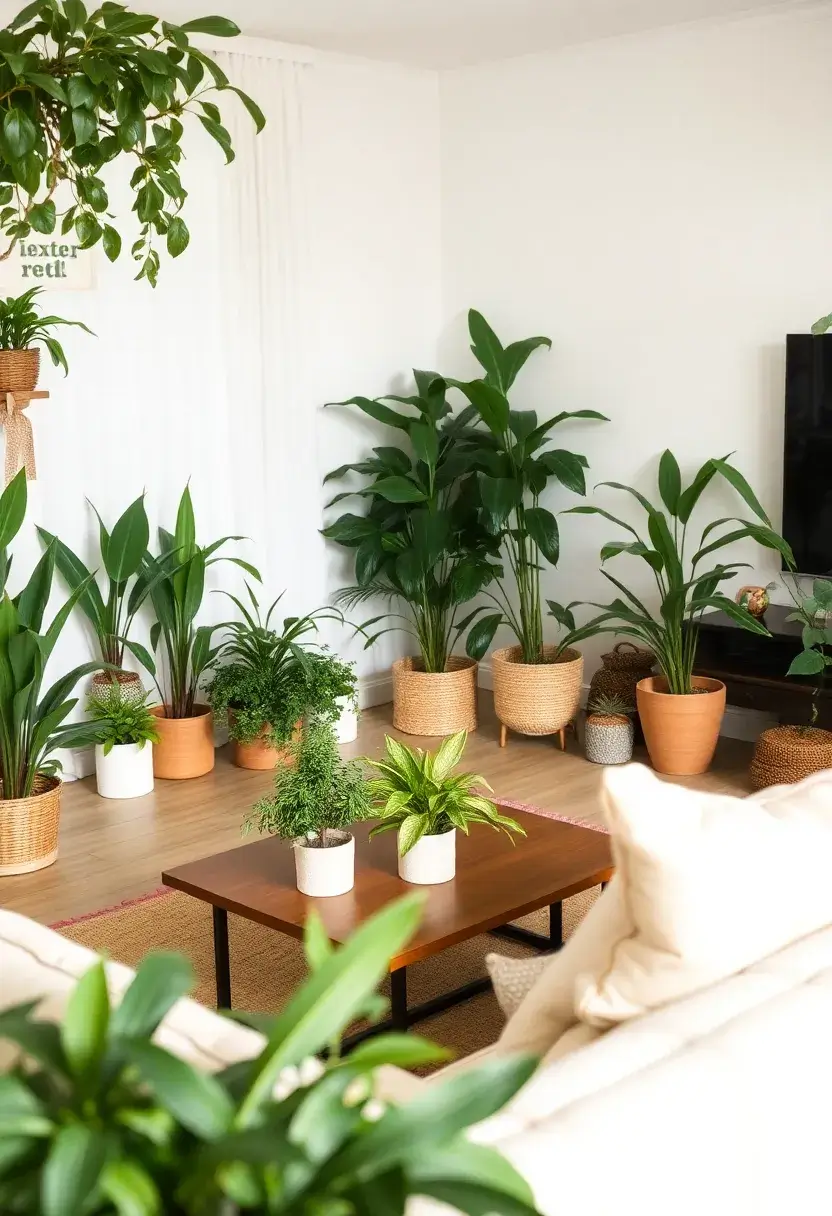 30+ Cozy and Functional Family Living Room Ideas for All Ages - 7. Nature-Inspired Elements