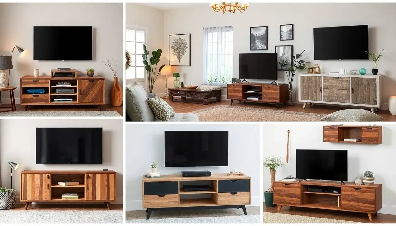 30+ Creative TV Stand Ideas for Living Room Design