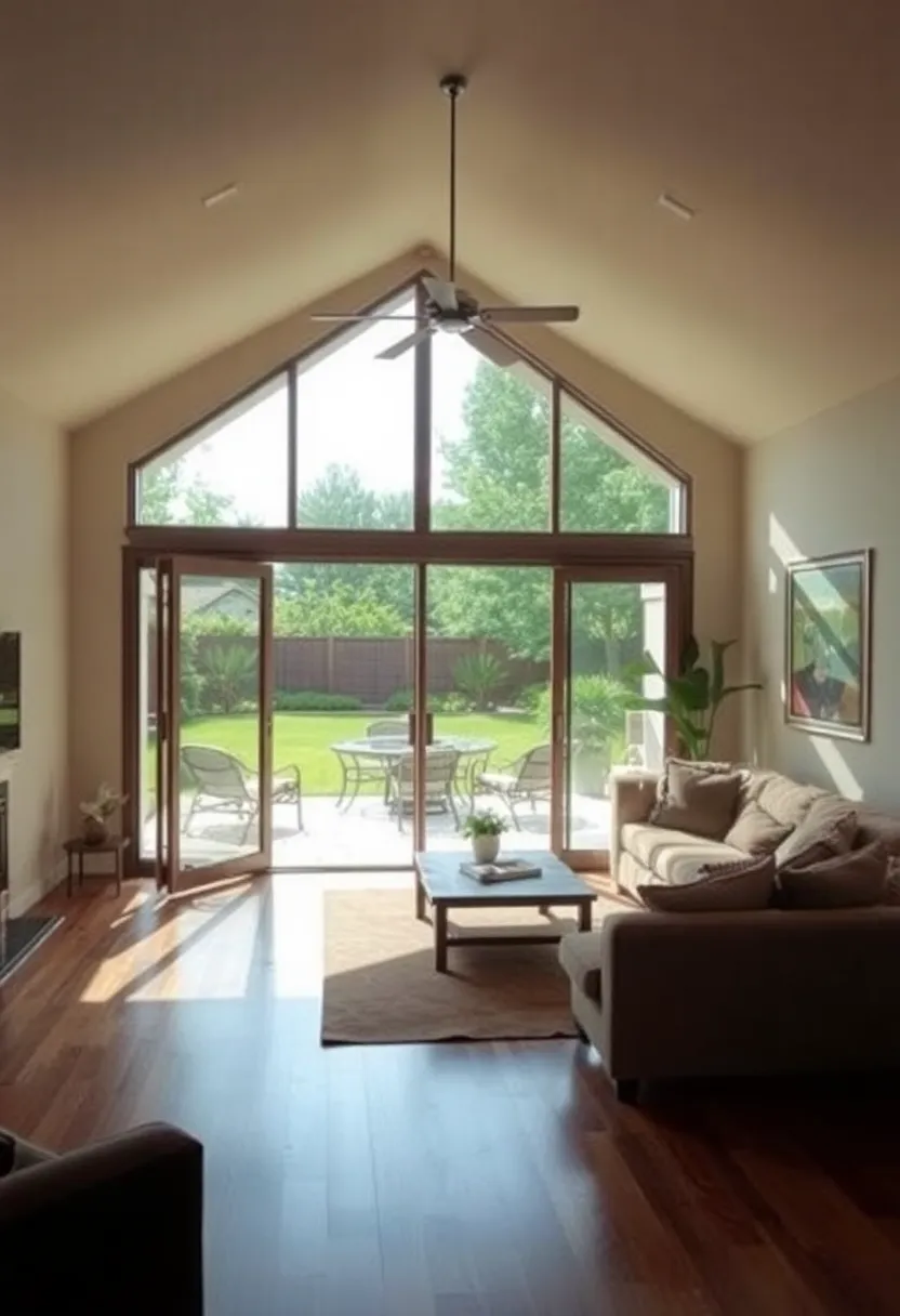 30+ Eclectic Living Room Ideas to Express Your Personality - 21. Eclectic Outdoor Integration