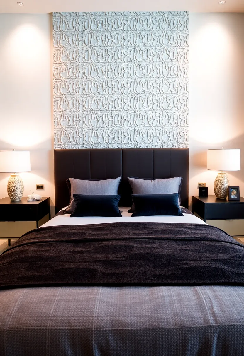 30+ Elegant Wall Trim Ideas to Elevate Your Living Space - 14. Textured Wall Accents